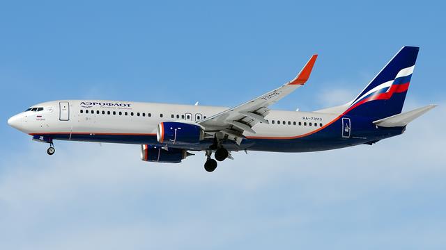 RA-73113:Boeing 737-800:Аэрофлот